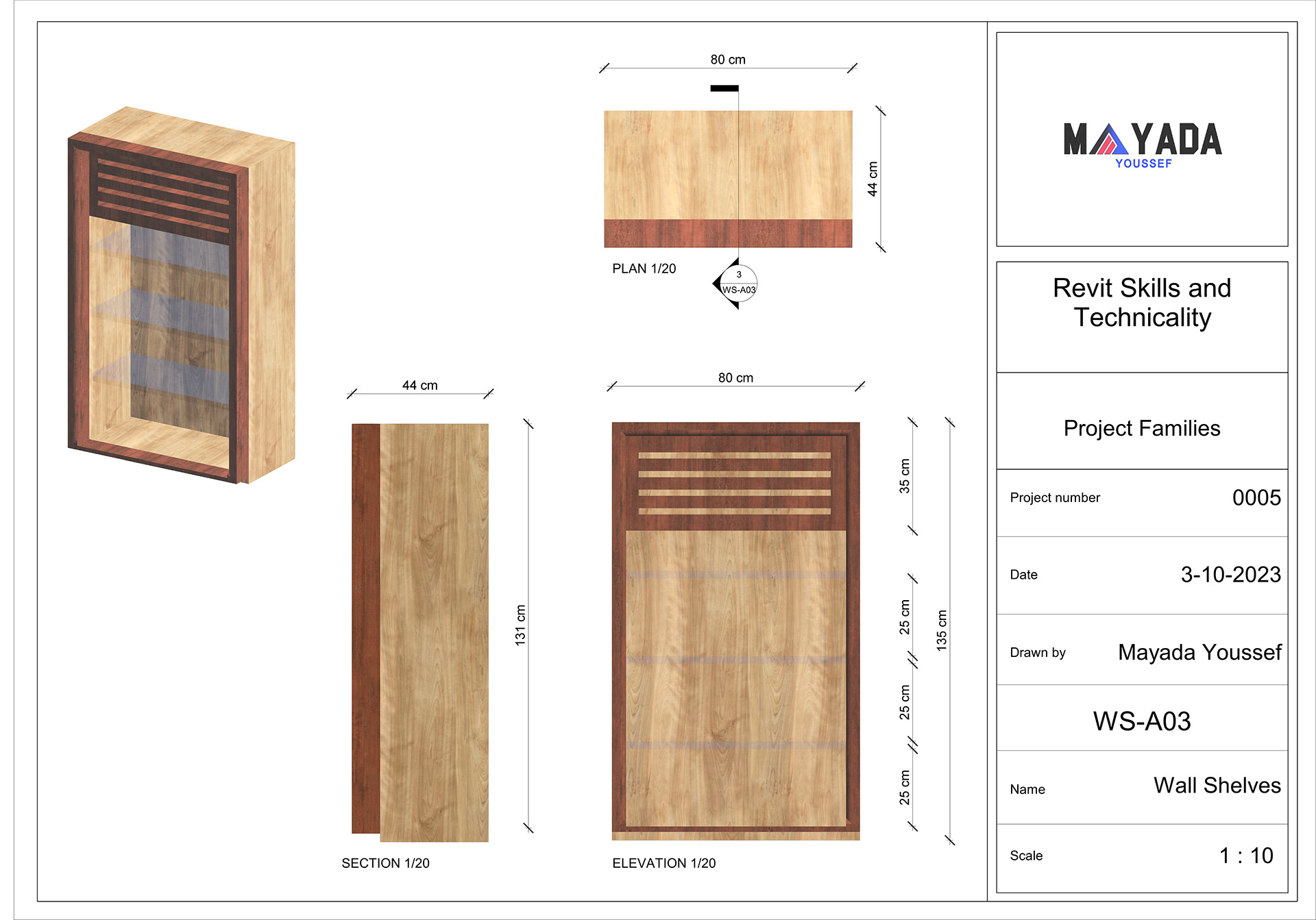 画廊室内设计丨Revit Skills and Technicality-23