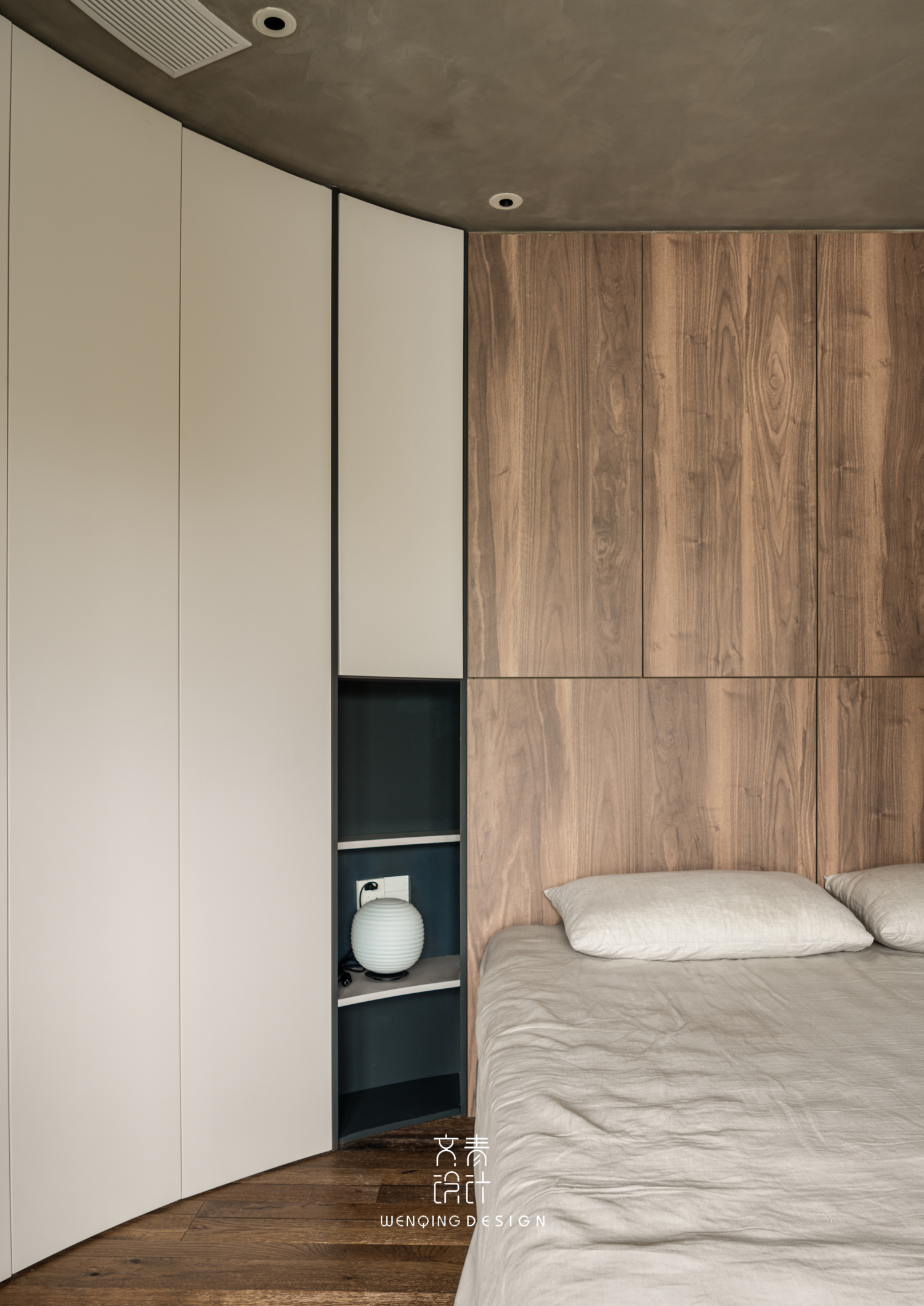 扇形户型复古大宅设计-46