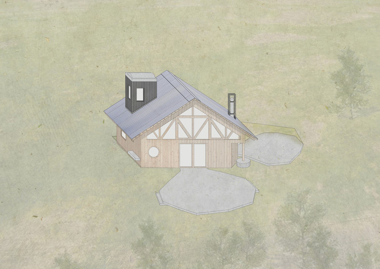 匈牙利木结构住宅,融入自然景观的设计之作-2