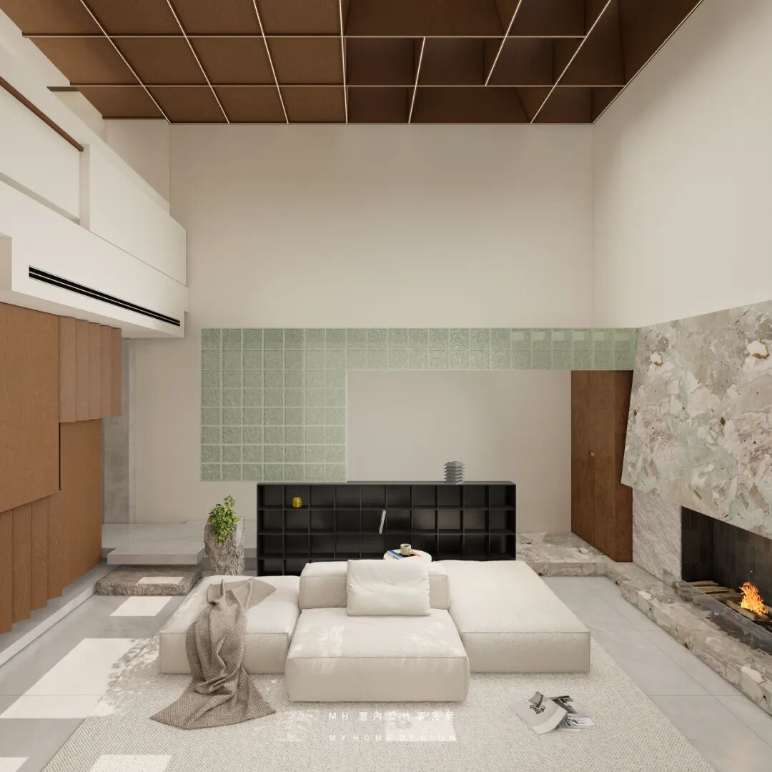 【首发】MH设计新作：自由·归属▏当代豪宅的极简艺术，让生活更有腔调-41