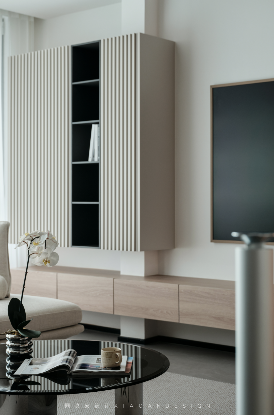 光之诗 · 160㎡极简私宅设计丨晓安设计-11