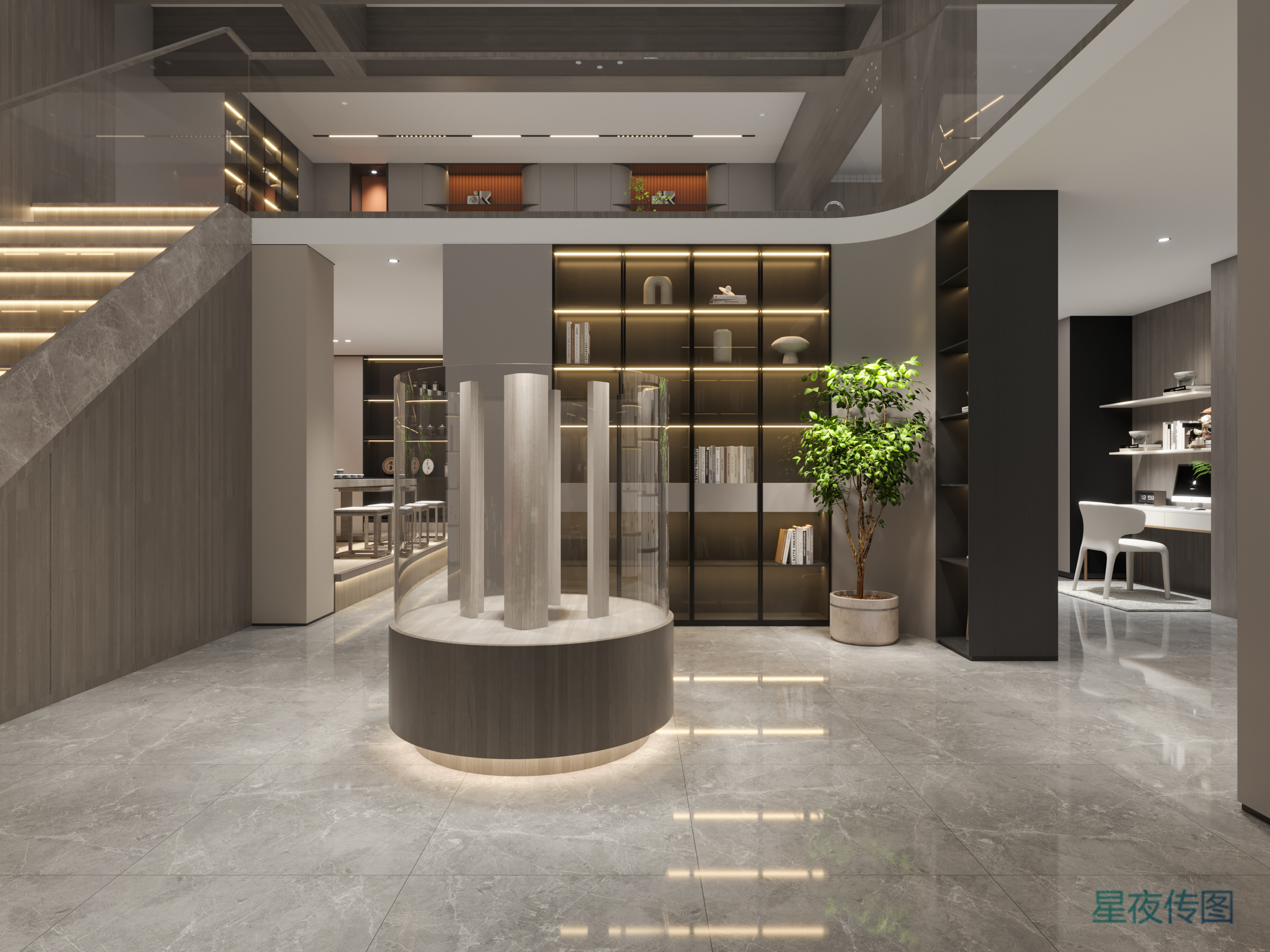 工装设计分享——休闲办公一体-2