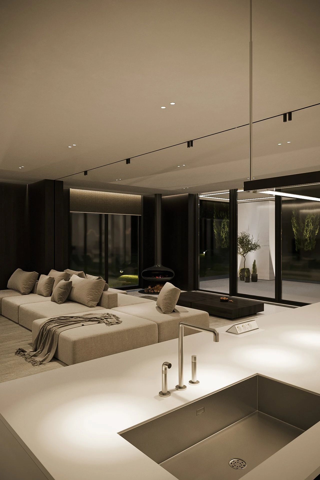 隐居别墅丨MONO Architects-14