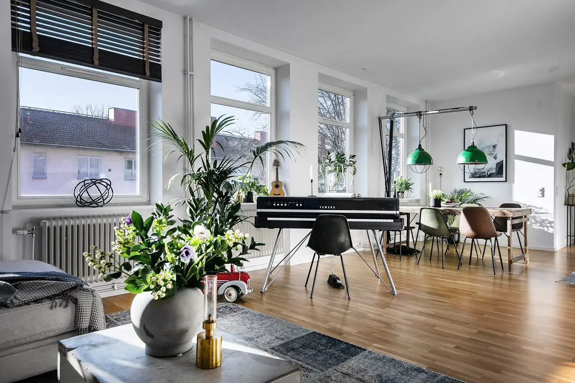 瑞典家庭公寓的创意设计亮点-3