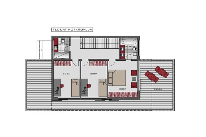 Podsljemenskoj地区住宅丨Ured arhitekta Križnjak-46