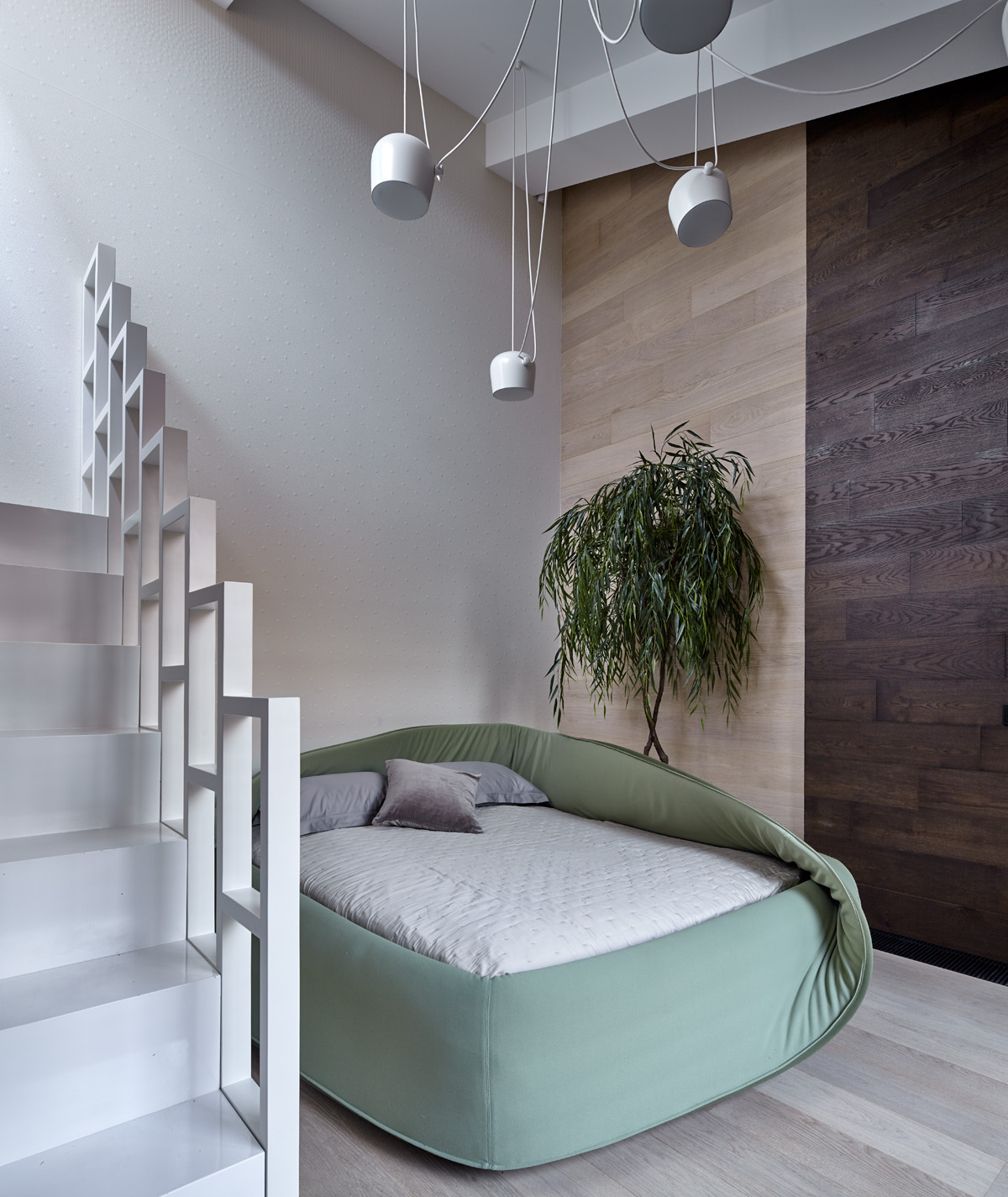 The interiors of a country house on the Novorizhskoe highway Alexandra Fedorova-10