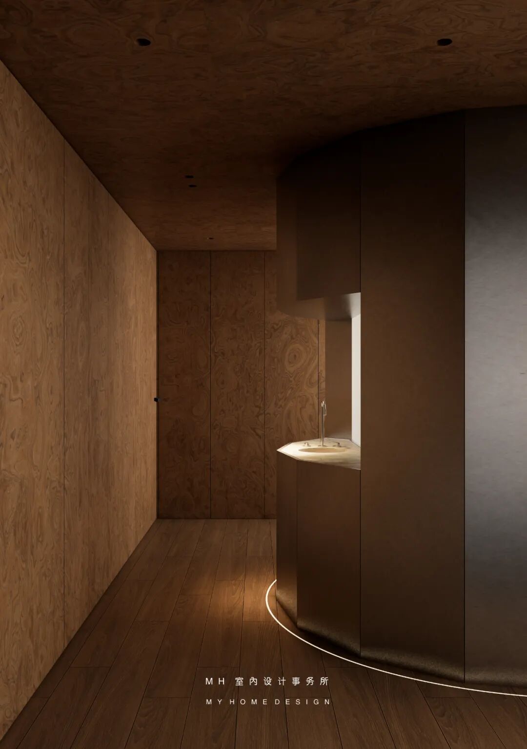 【首发】MH设计新作：自由·归属▏当代豪宅的极简艺术，让生活更有腔调-166