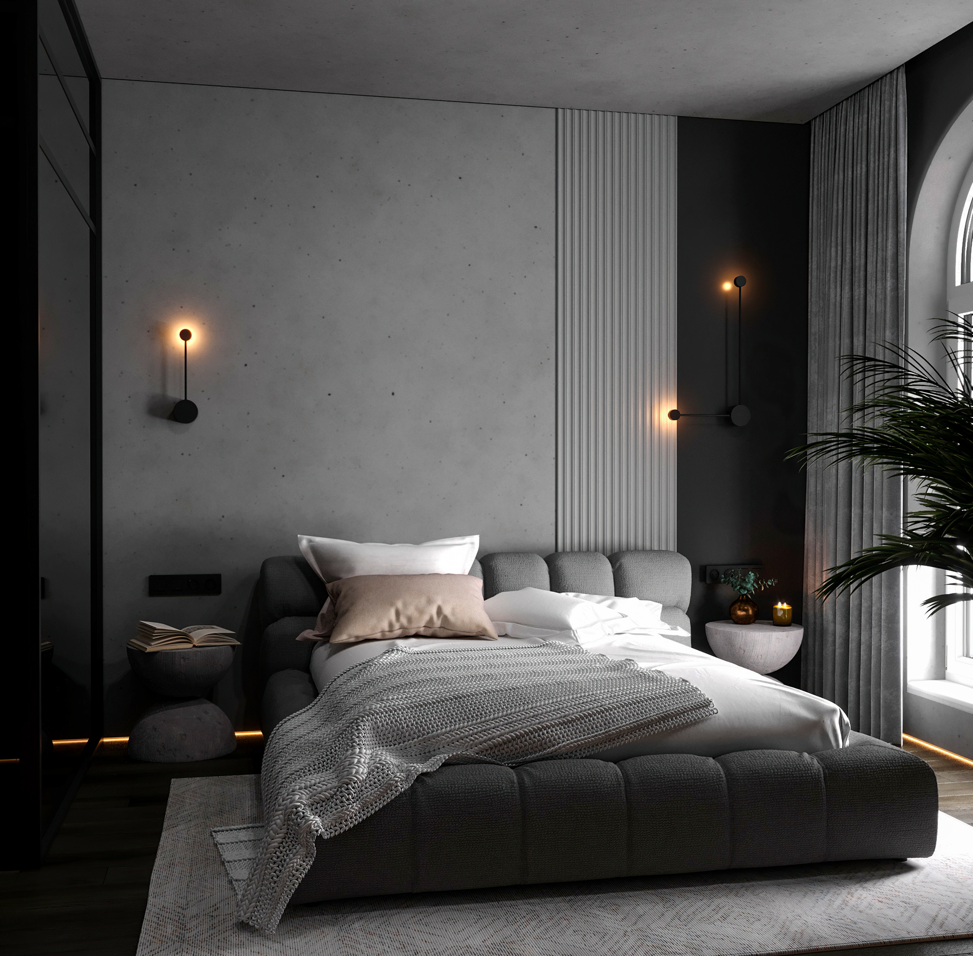 石墨卧室丨SAY design-5