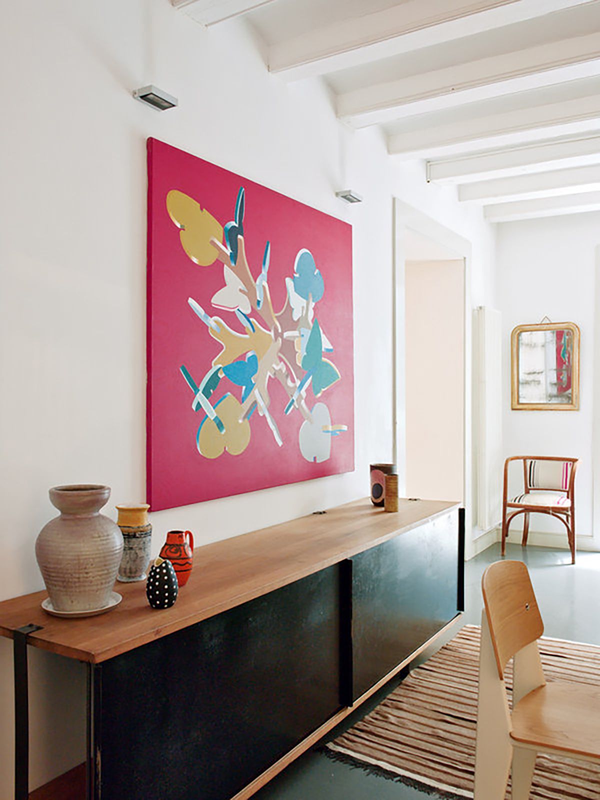 巴塞罗那古堡区优雅公寓 | 绿意盎然的宁静空间-17