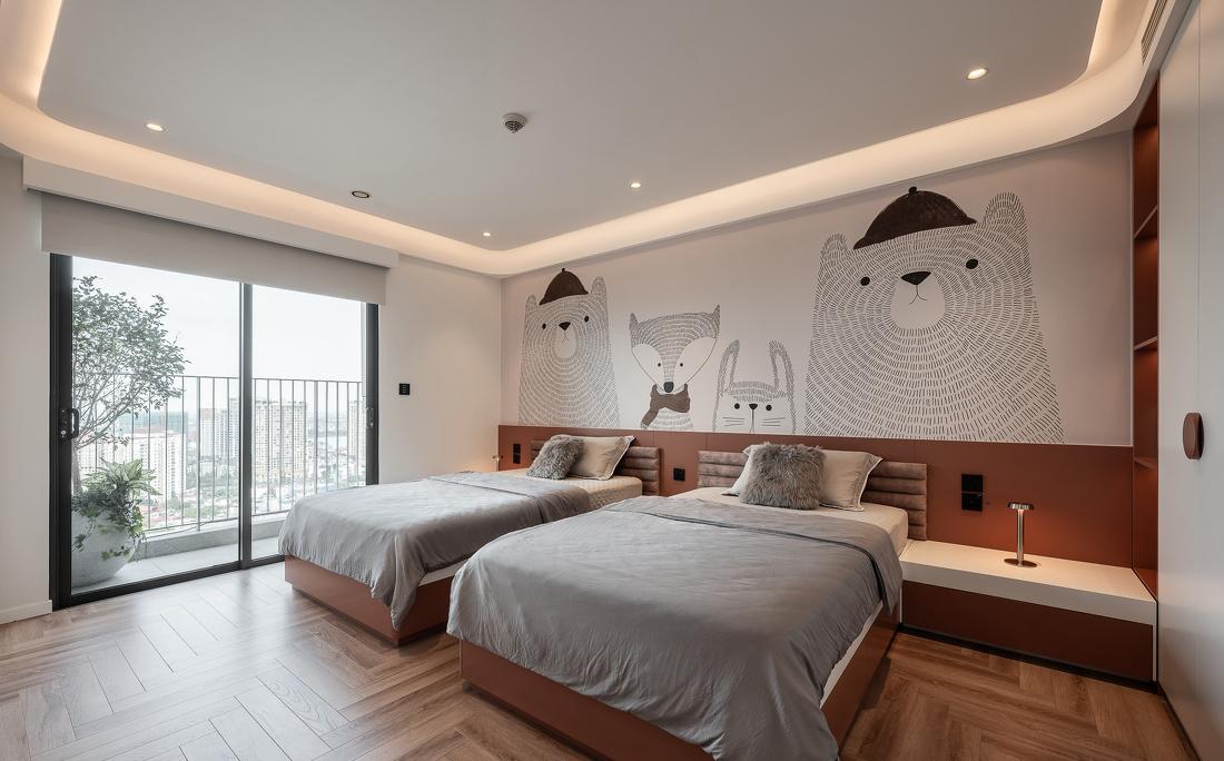 现代轻奢风新房装修项目-44