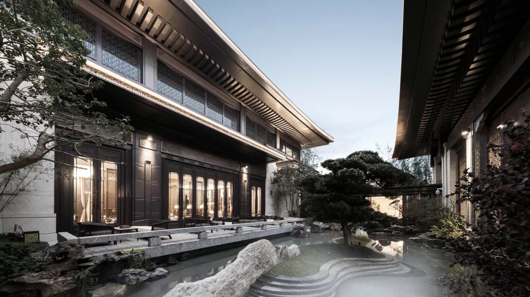 新中式美学大宅,传承中国建筑之美-242