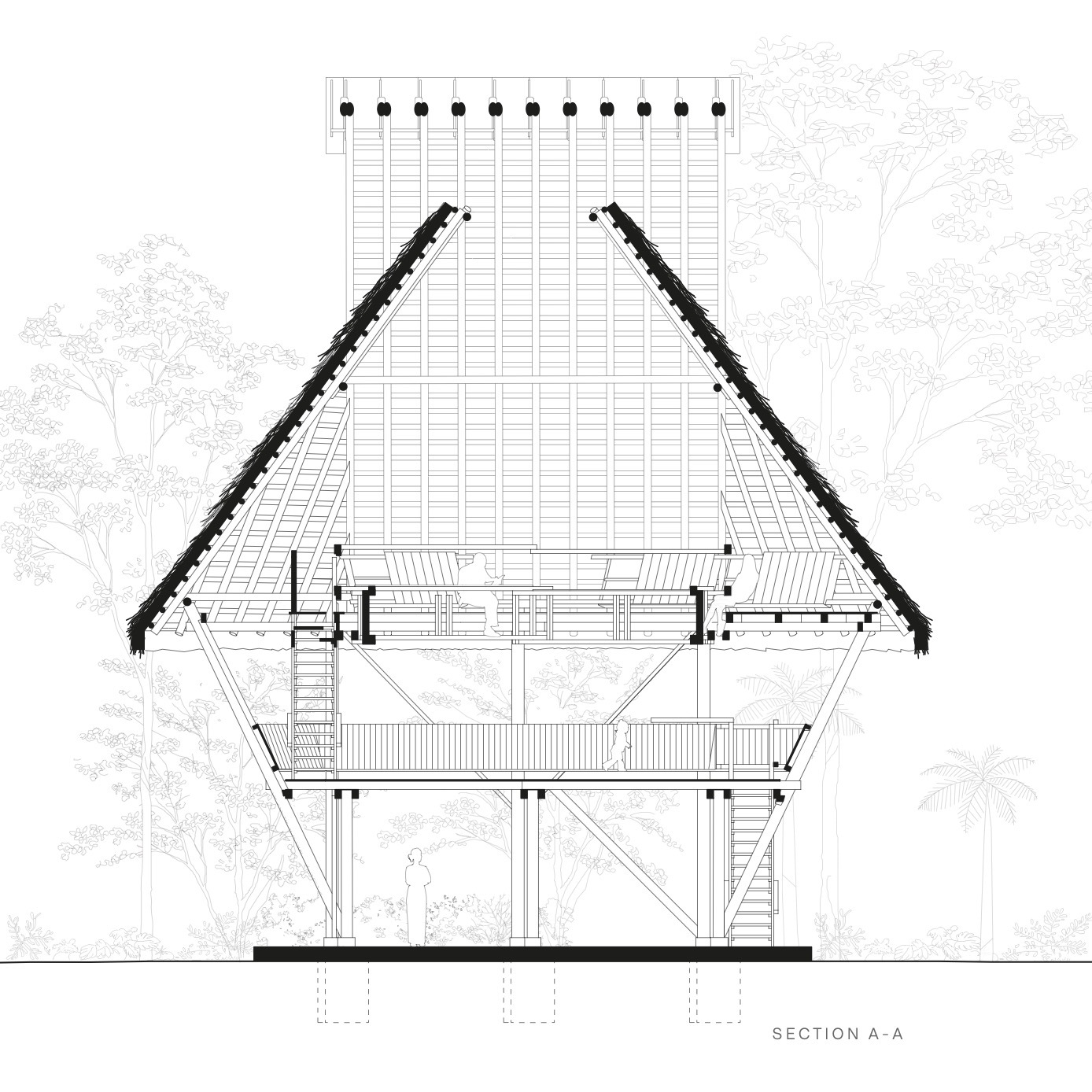 Yuyarina Pacha 社区图书馆丨厄瓜多尔丨Al Borde-18