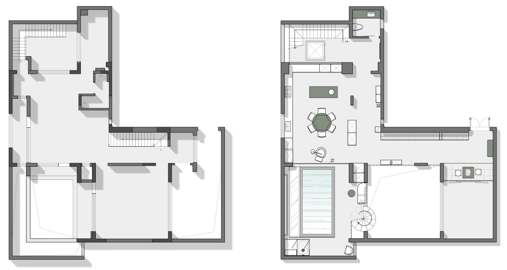 《漾·Young》·南京80后4口之家600㎡合院别墅设计丨中国南京丨冯炜骅-106
