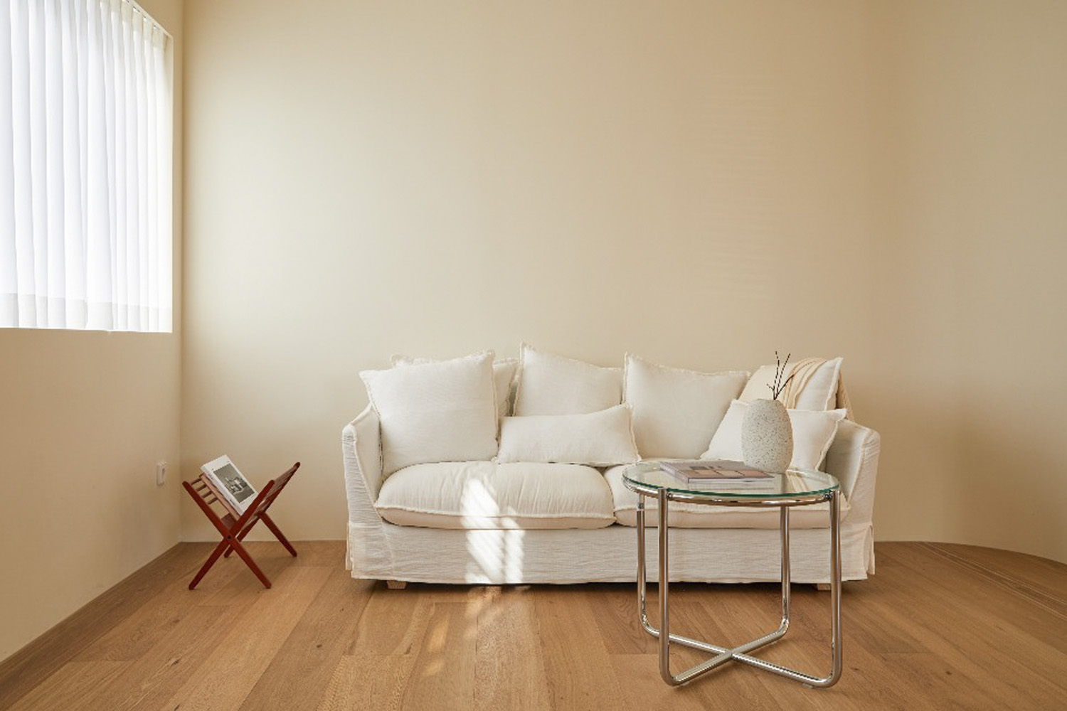 35 平简约设计工作室，展现白色与木纹之美-21