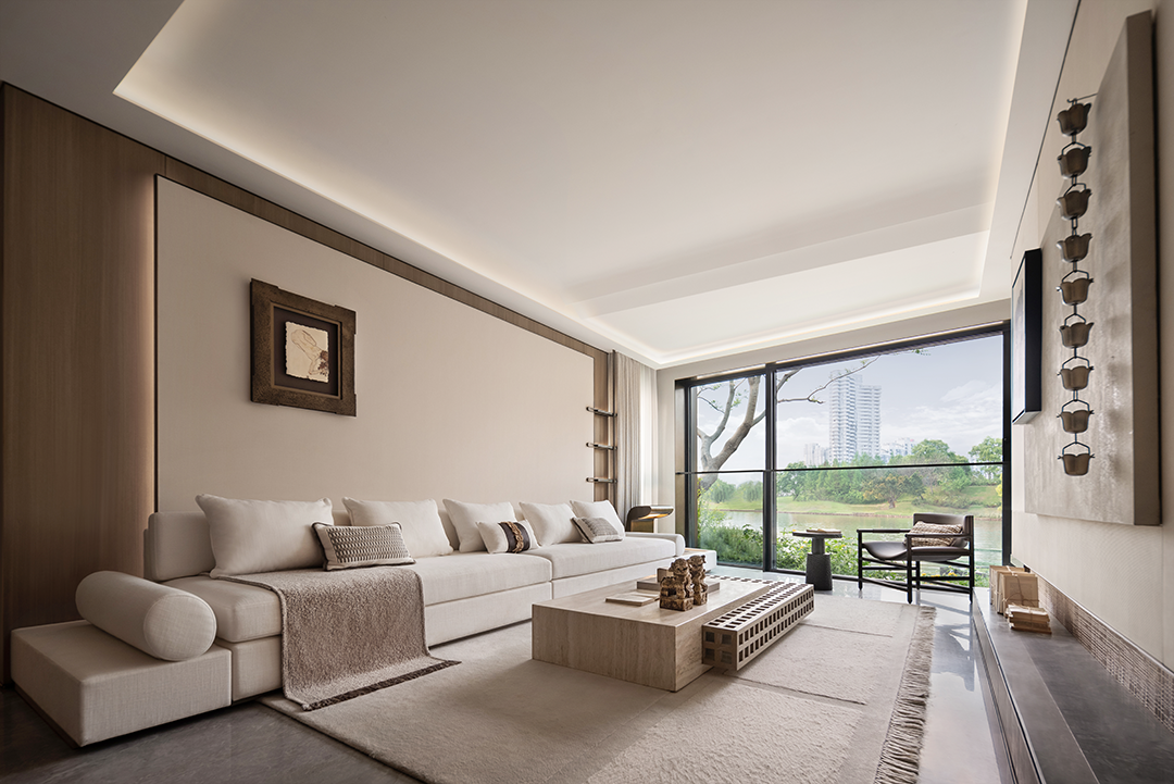 成都万华麓湖W2悦溪120样板间丨中国成都丨深圳市盘石室内设计有限公司-5