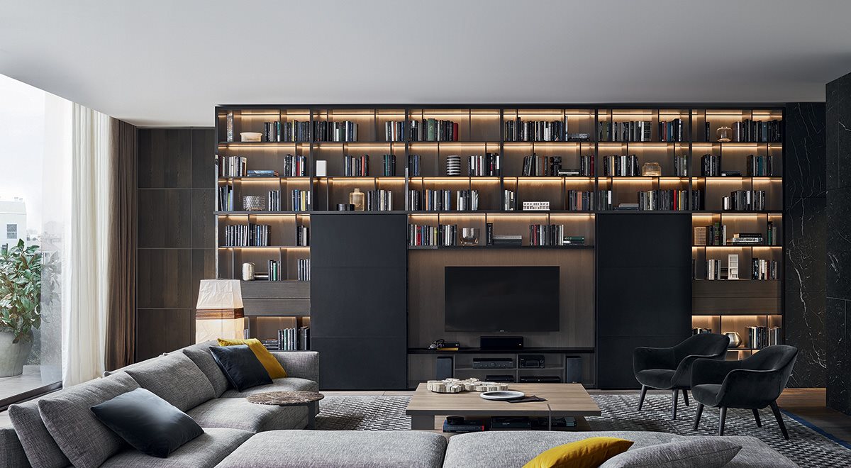BOOKCASES   POLIFORM _ Wall System News 2015_files Poliform-20