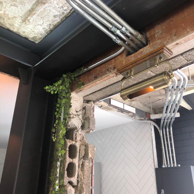 30 平米黑色极简风办公室设计，品味独特魅力-7