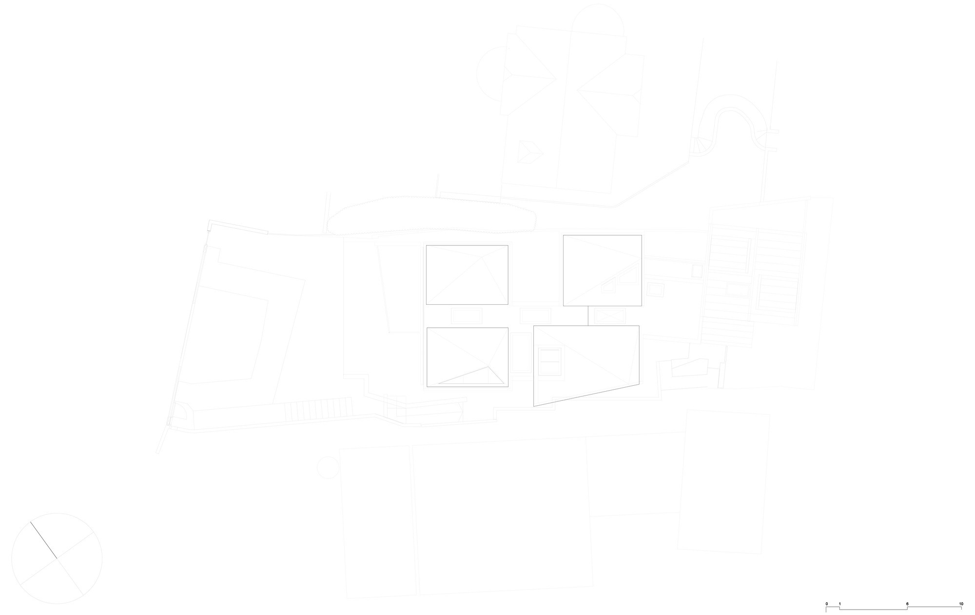 带有庭院的房子丨英国丨Invisible Studio-40