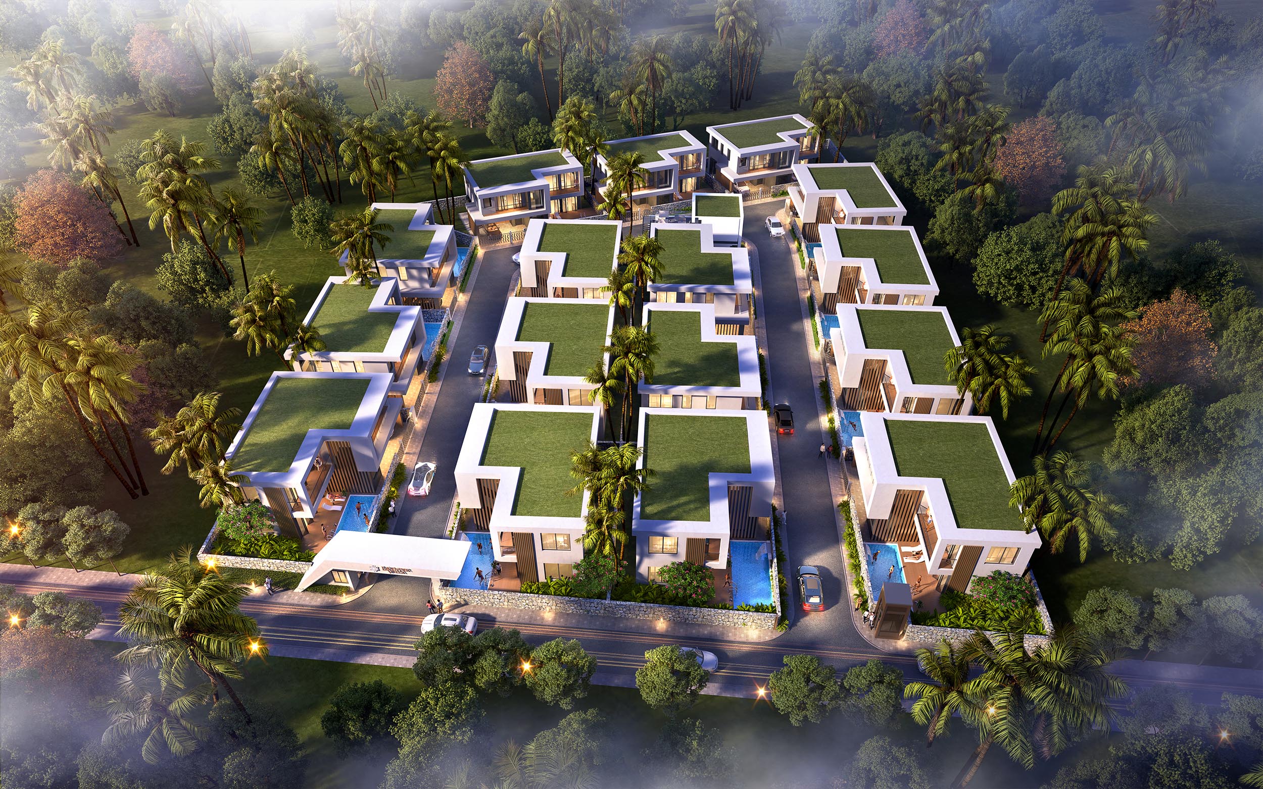 泰国金链花别墅度假区-7