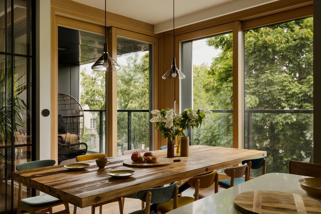 110-metrowe mieszkanie na Mokotowie z elementami w stylu vintage - PLN Design-3