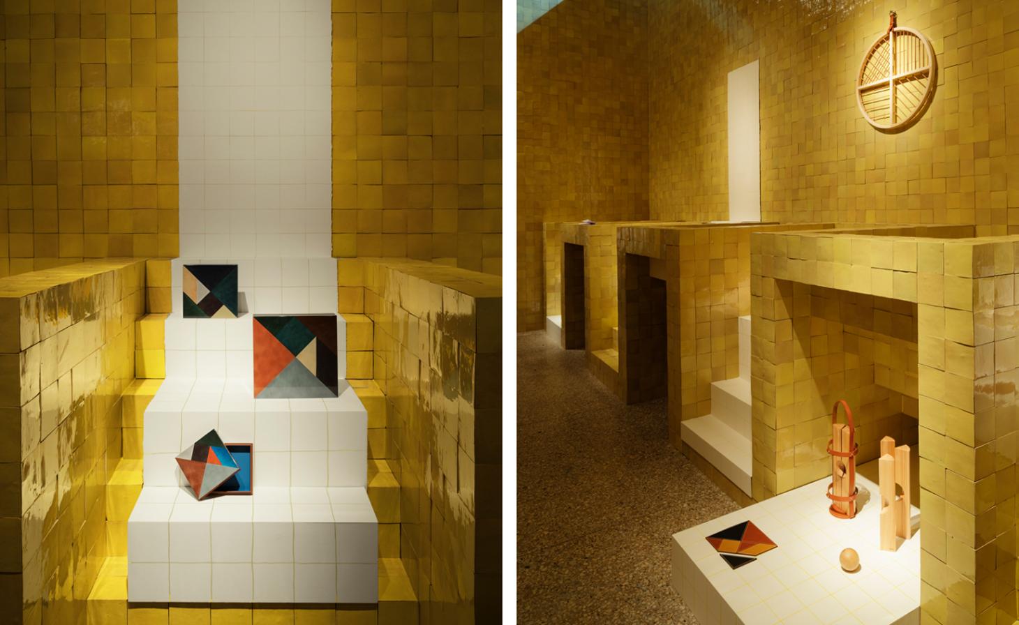 爱马仕“永恒”展览，摩洛哥瓷砖打造诗意空间-15