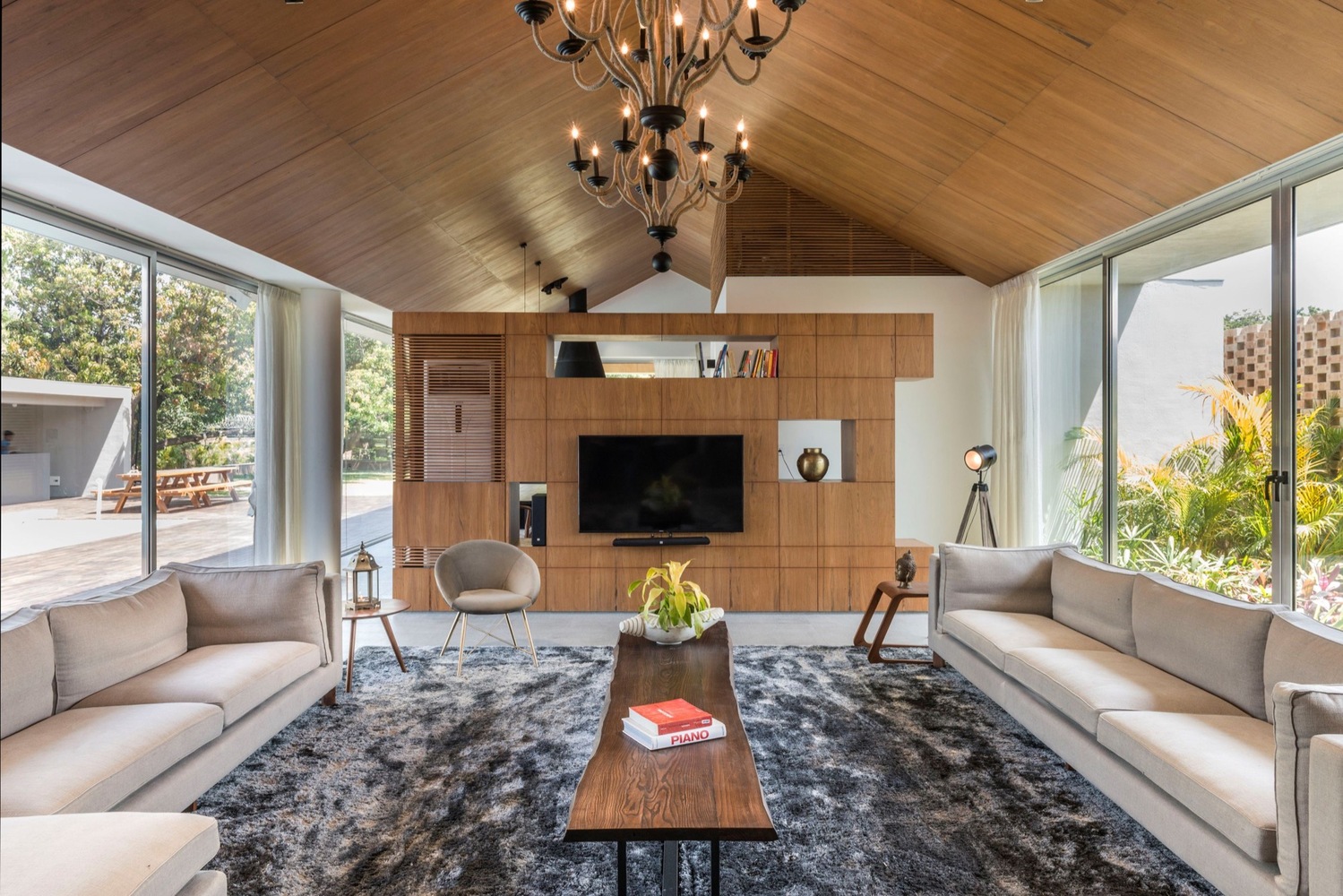 Urveel（树木环绕的印度热带住宅）-50