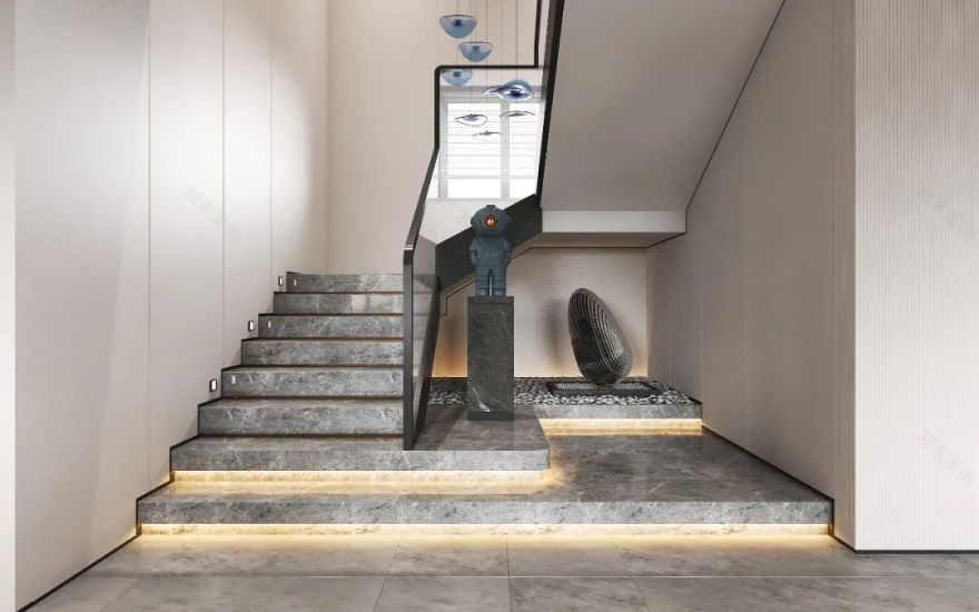 克莱因蓝梦幻岛屿 · 上海 320㎡舒适雅居丨中国上海丨木融设计 MUR 义庭精工-45