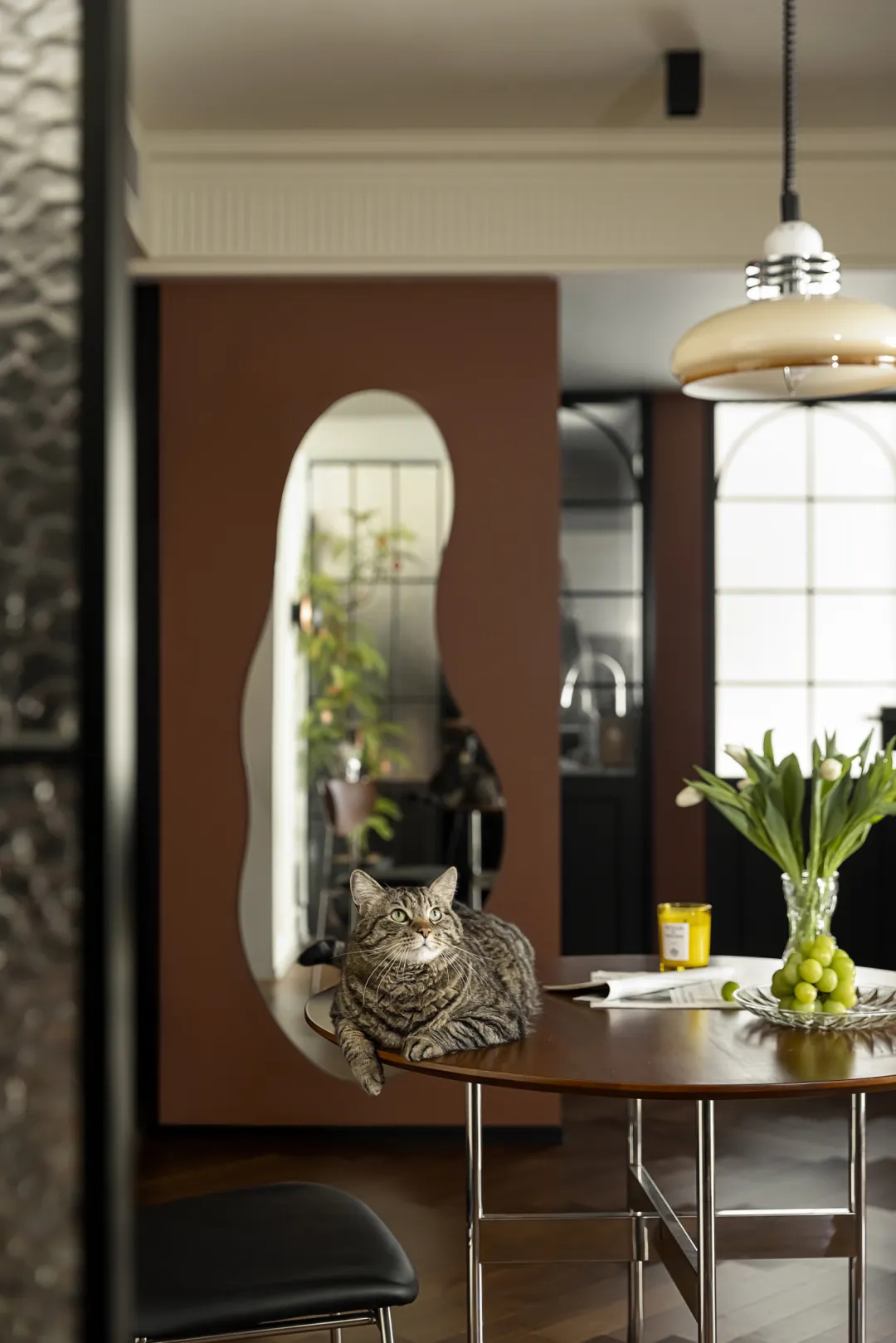 臻溪空间设计|中古加点色彩,形色兼备,丰盈有趣!丨中国上海-22