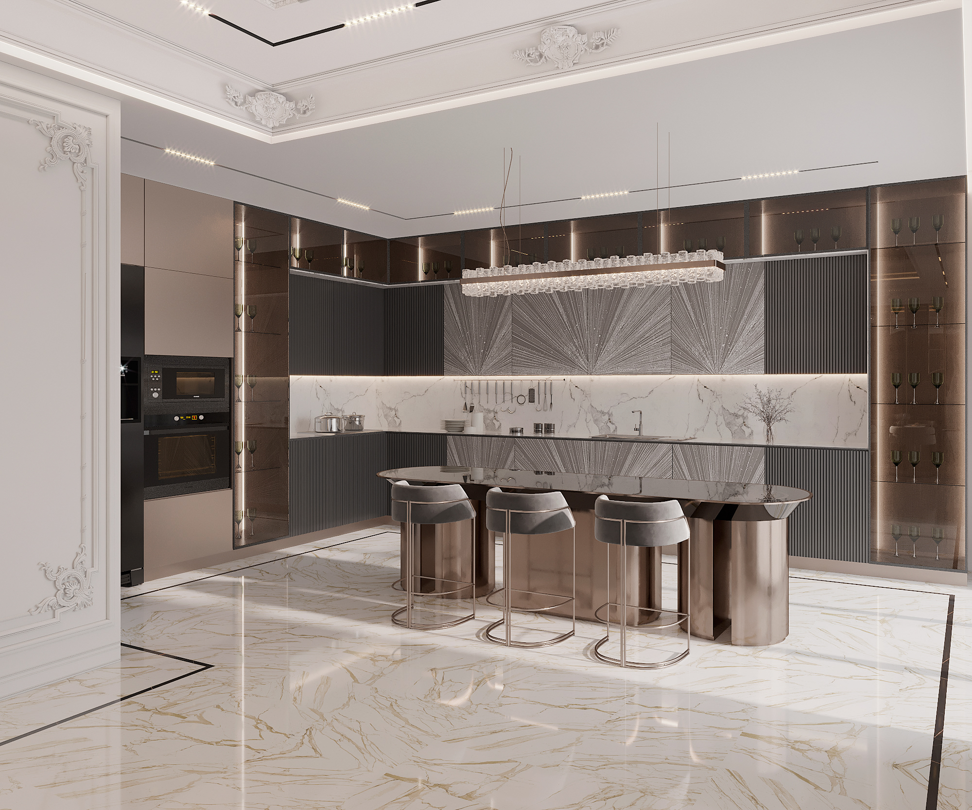 豪华餐厅丨Mohammed Yossef-10