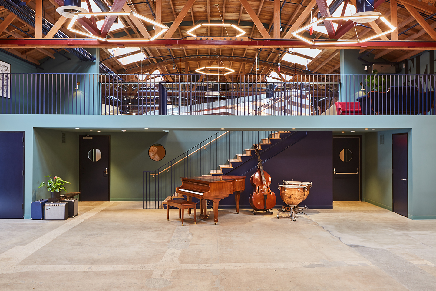 好莱坞大道上的 Silverlake 音乐学校，洛杉矶 / Bestor Architecture-13