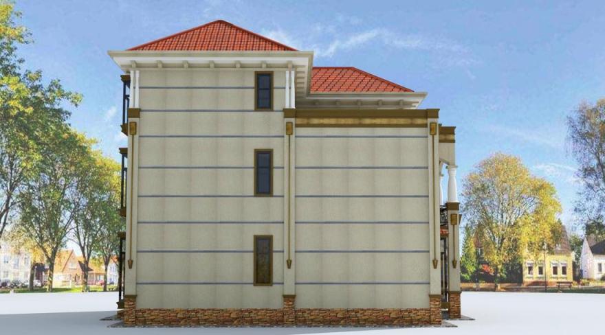 欧式别墅设计-93