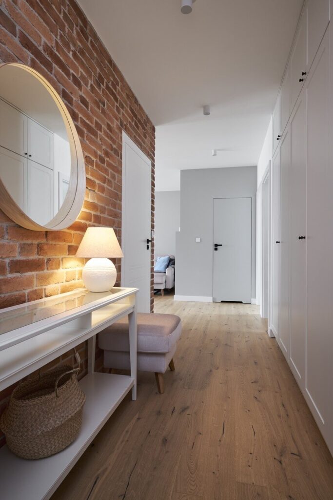 米色与蓝色调的86平公寓设计丨波兰弗罗茨瓦夫丨Projekty Wnętrz Kozak-55