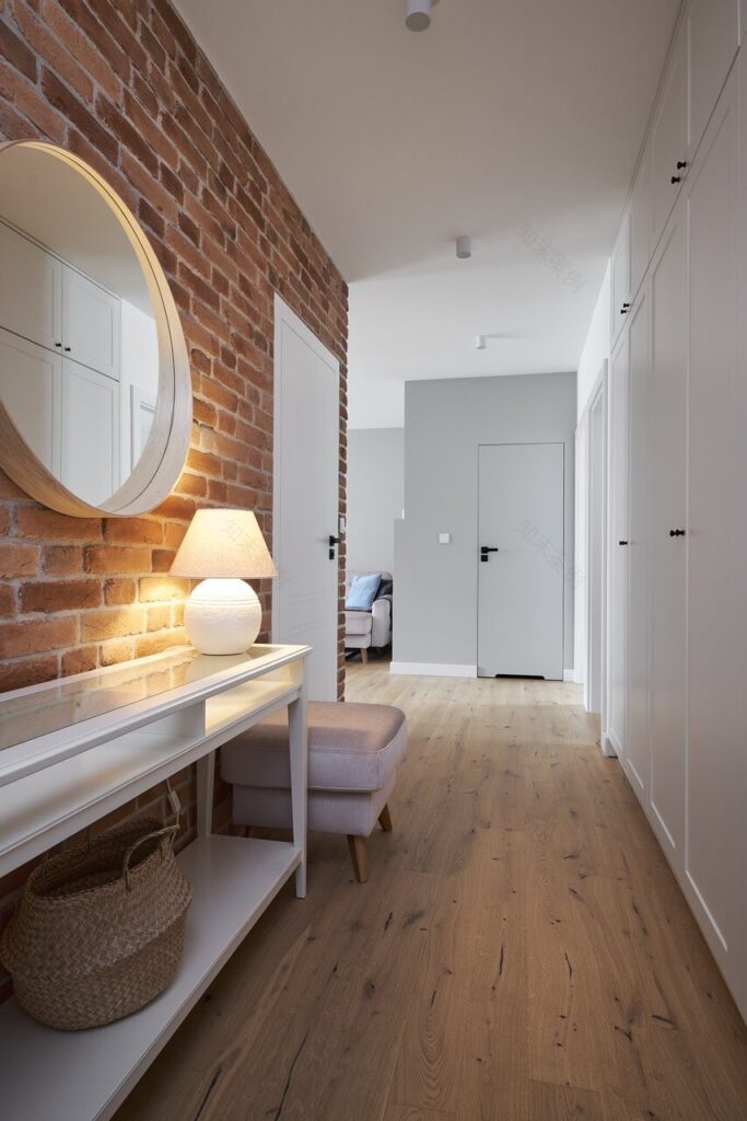 米色与蓝色调的86平公寓设计丨波兰弗罗茨瓦夫丨Projekty Wnętrz Kozak-55