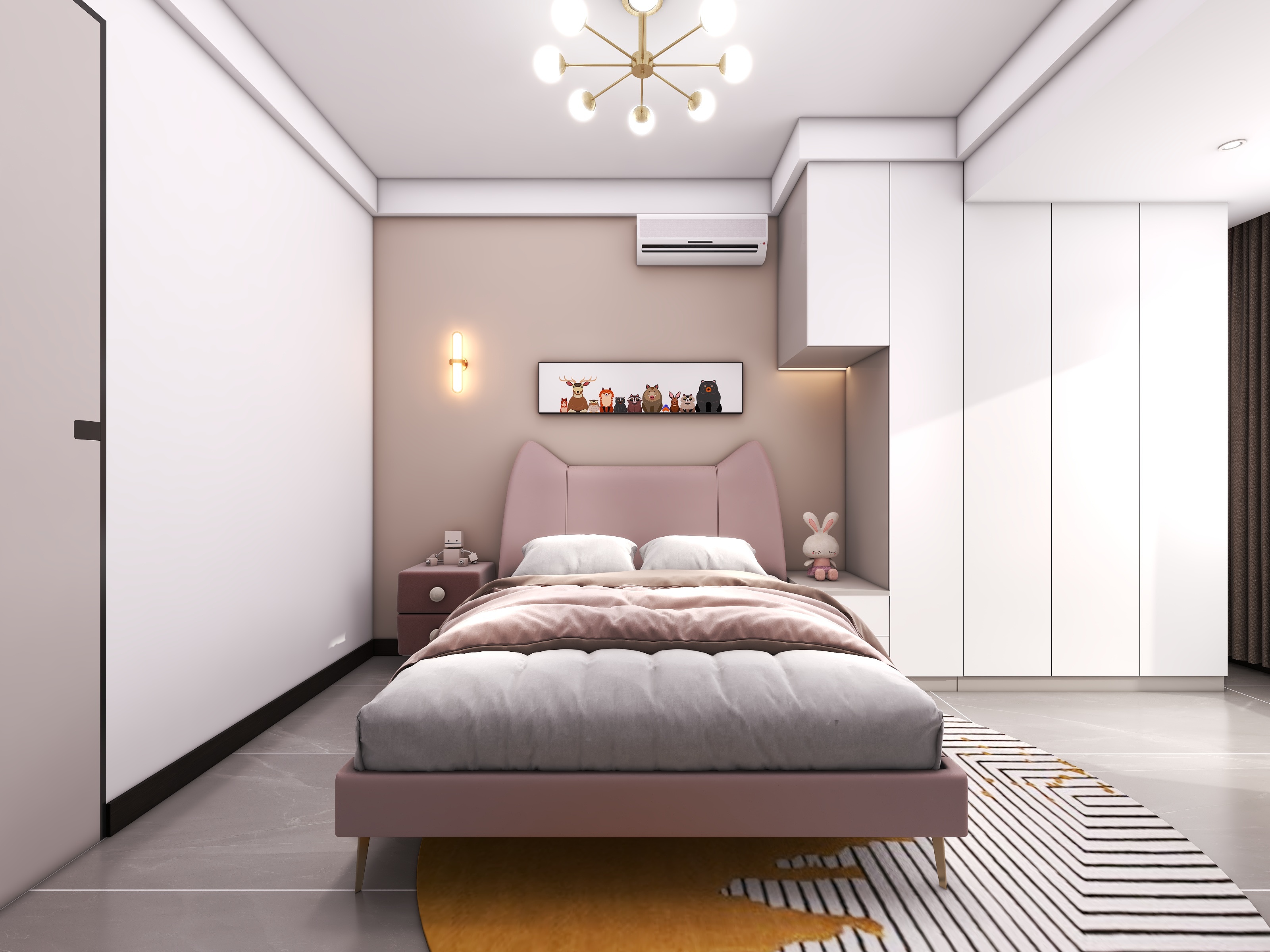 四川成都望江水岸（161平方意式轻奢四居室）-63