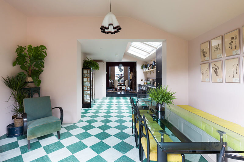 伦敦异彩纷呈的英式复古宅-10