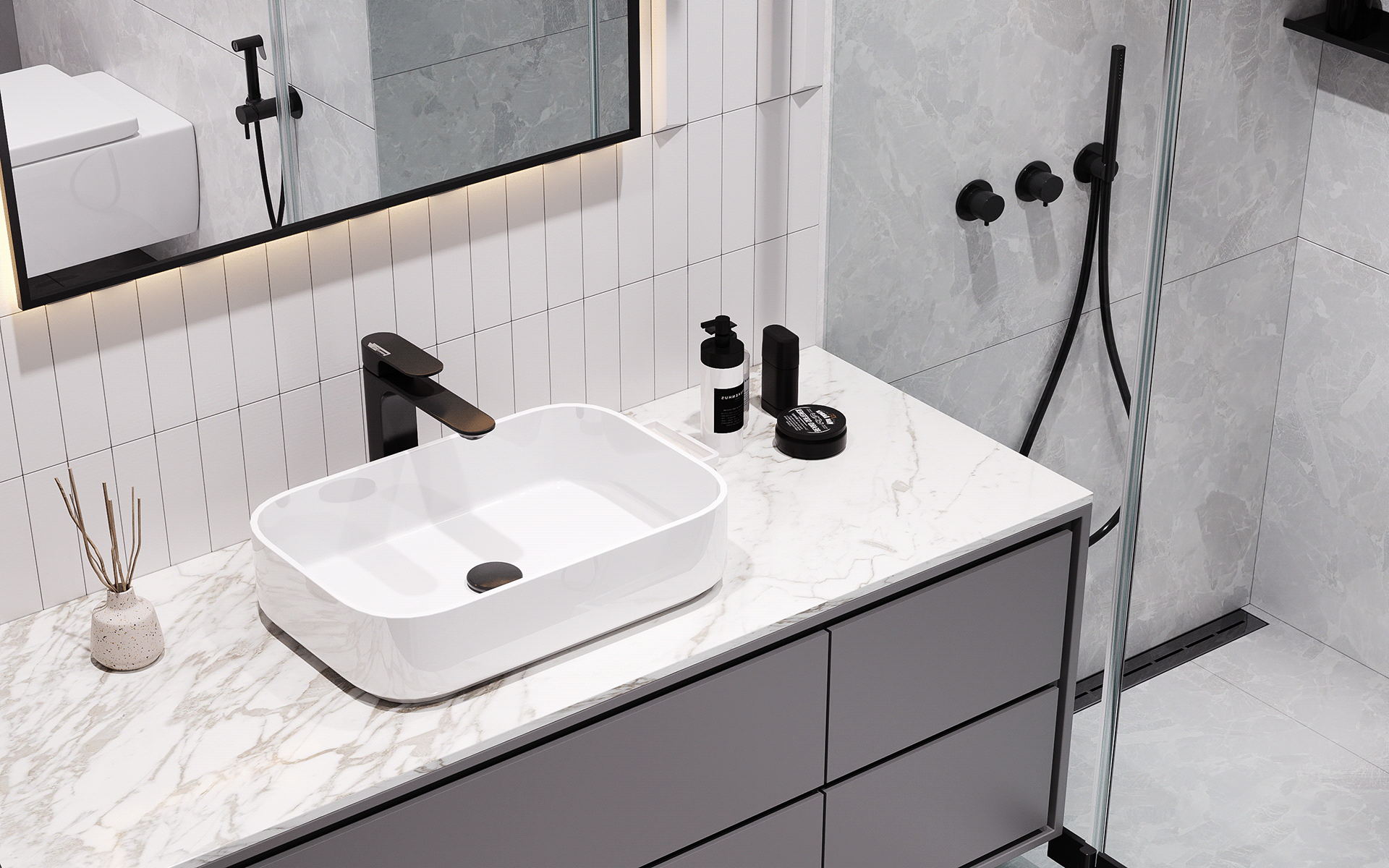 高级灰色系小空间公寓设计 既优雅又舒适-18