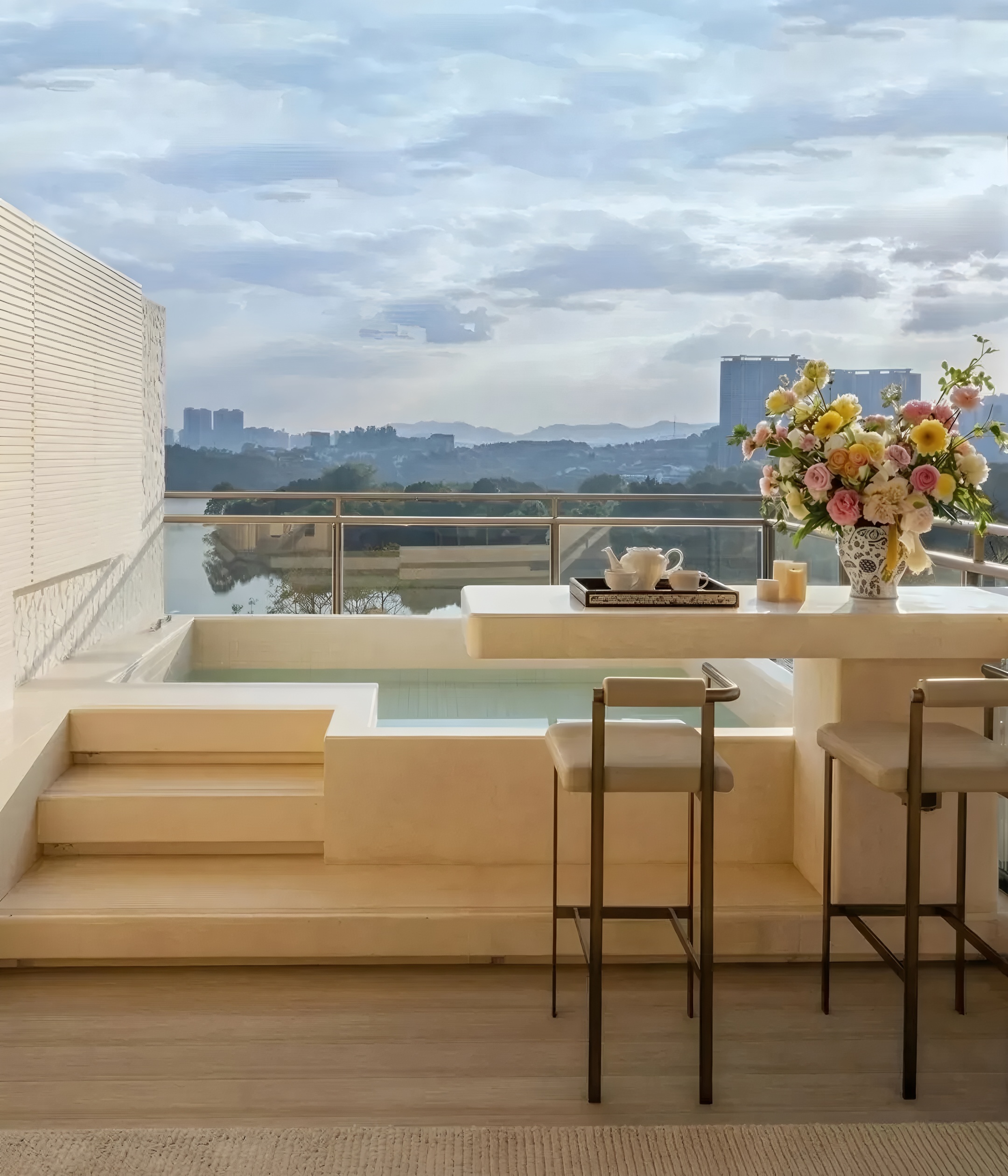 广州金地香山湖·御湖颂别墅样板间丨中国广州丨诗意空间设计-60