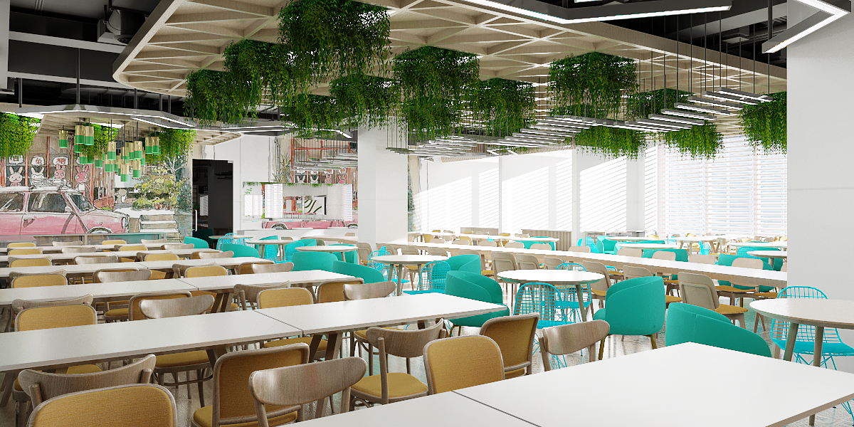 Cafeteria Design - 2-4