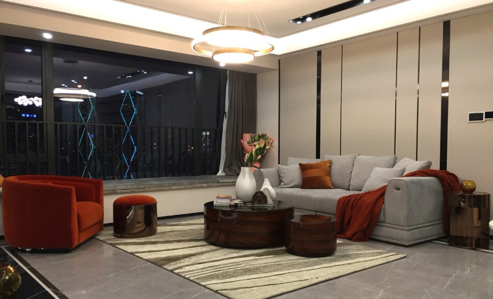 深圳福田宏欣豪园 Midtown 现代轻奢风格设计-19