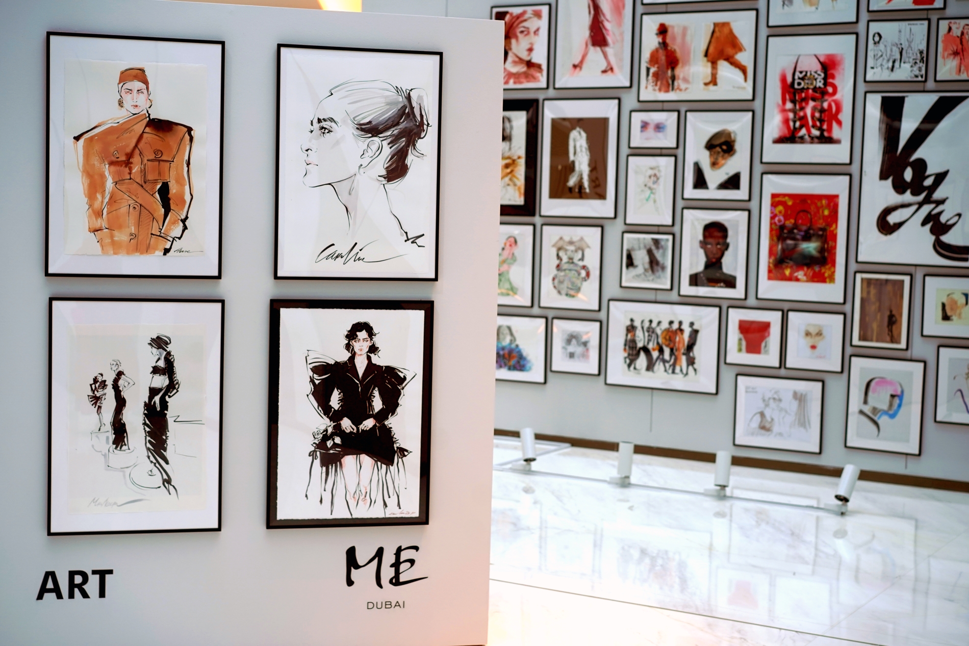 Fashion Art: подиумная иллюстрация в Дубае-6