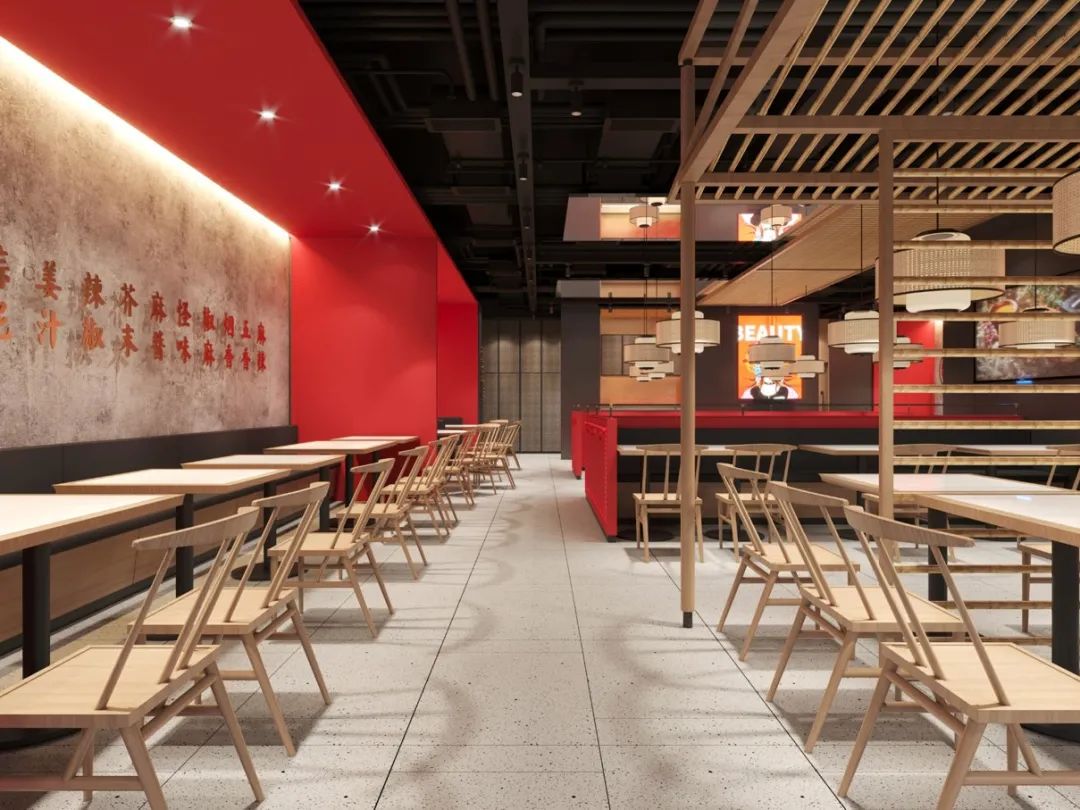 麻伍·川小馆 · 国潮风格餐厅设计丨D E D E S H E J I S H I W U S U O-11