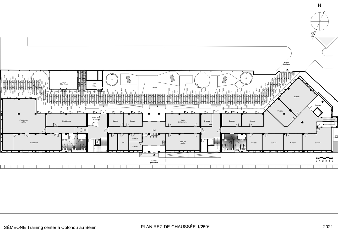 贝宁 SÈMÈONE 中心丨COBLOC Architecture-37