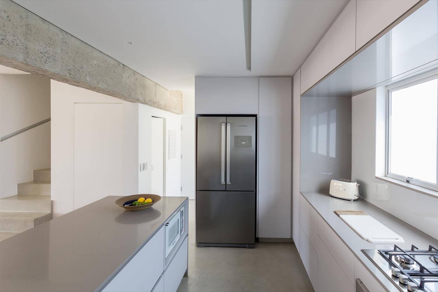 巴西 SP 市区公寓改造 | 混凝土与木质的完美结合-7