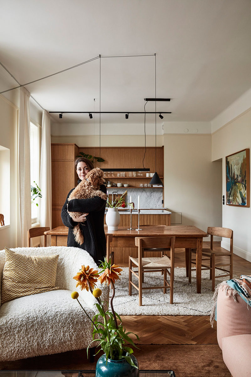 斯德哥尔摩一间适合有创造力的夫妇的温暖公寓-6