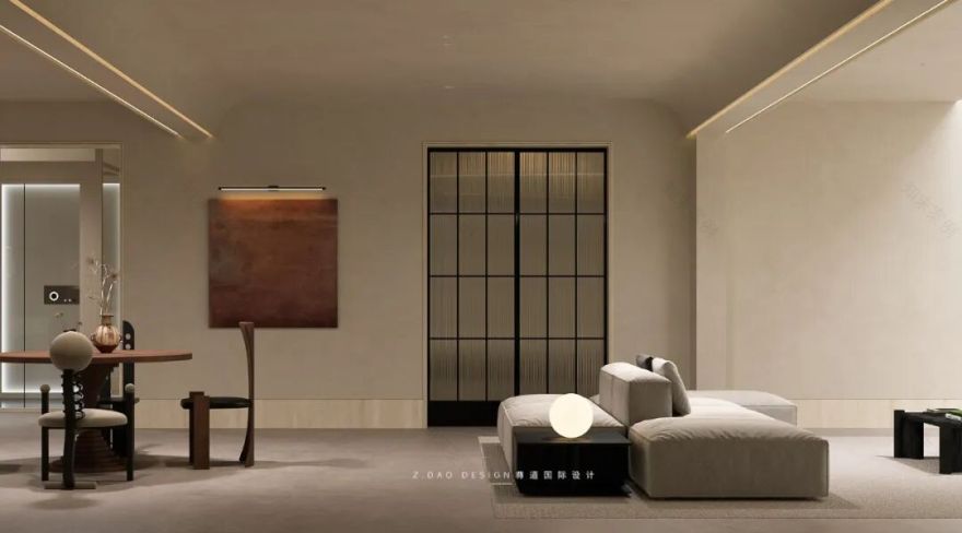 尊道新作|合肥『文一·塘溪津门』1000㎡折衷主义别墅,专治豪宅审美疲劳。-69