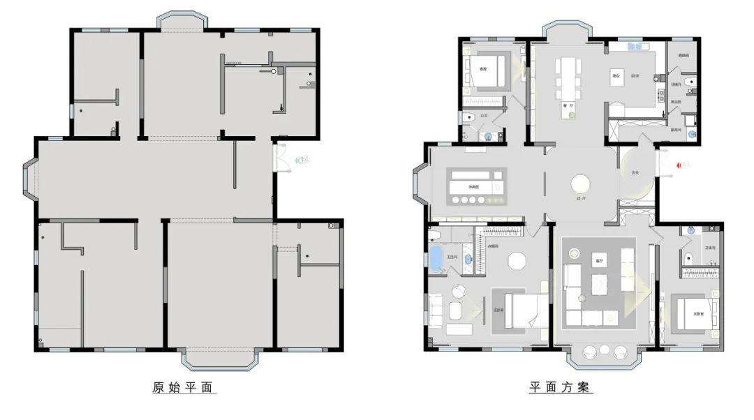 现代轻奢风住宅设计丨中国包头丨包头市众诚装饰-14