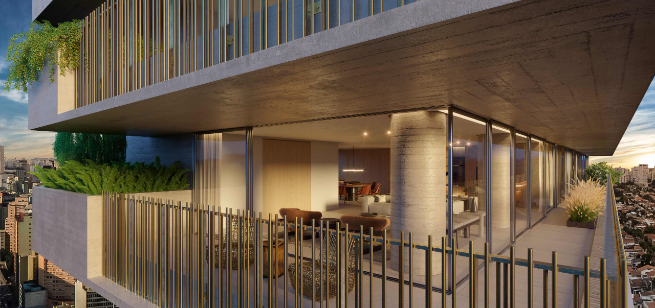 IbatéMoema 豪华公寓楼丨巴西圣保罗丨Arthur Casas Studio,Renata Tilli-54