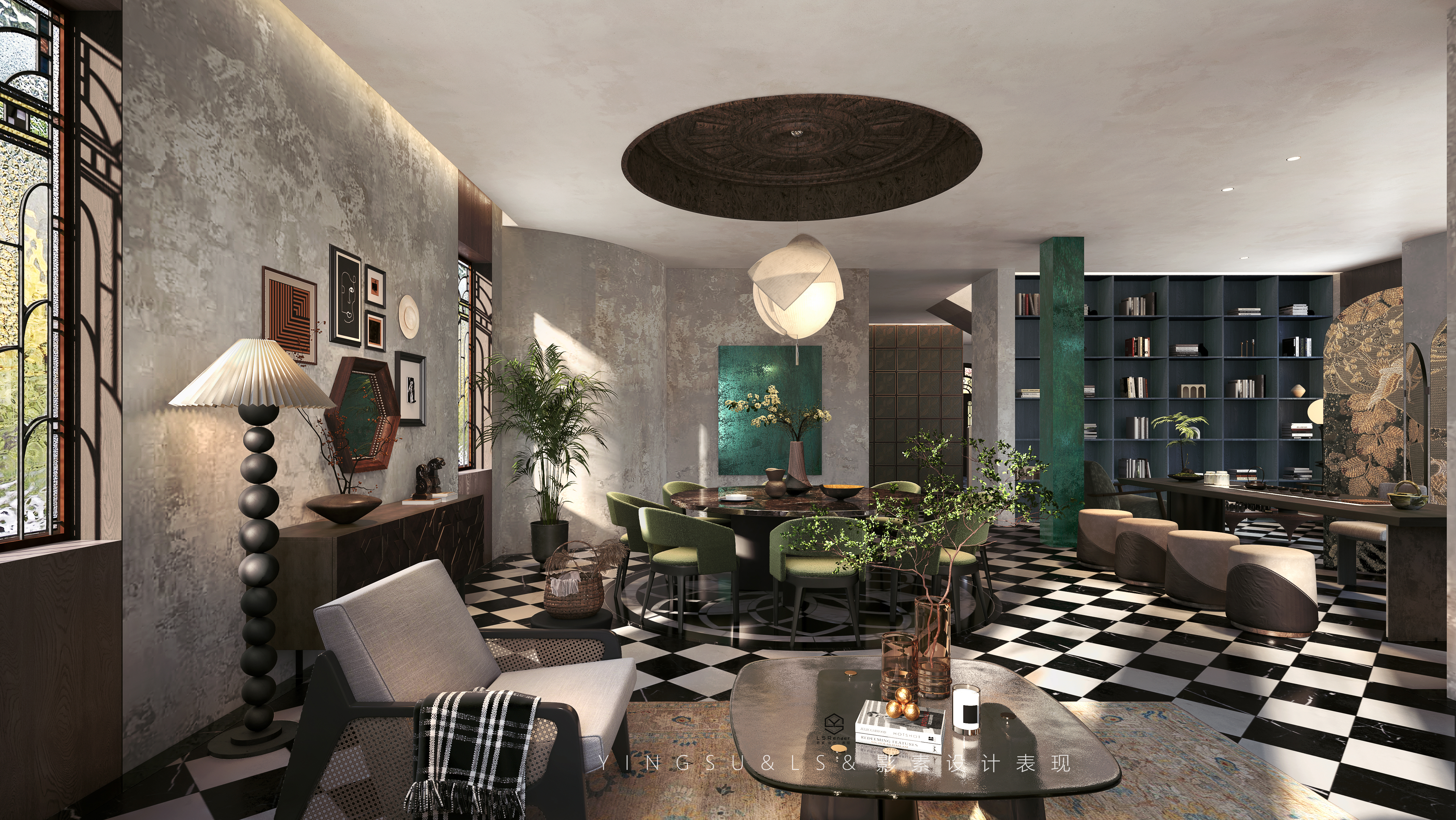 影素设计 • 西双版纳别墅效果图-5