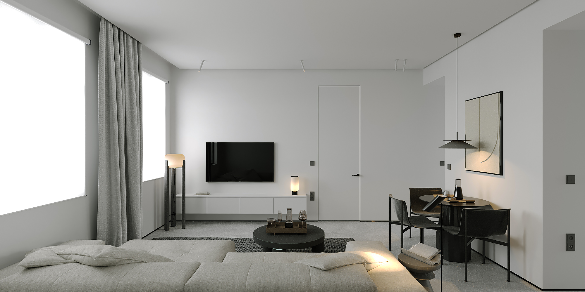 极简小户型丨奥地利维也纳丨Mirish Mirzayev-5