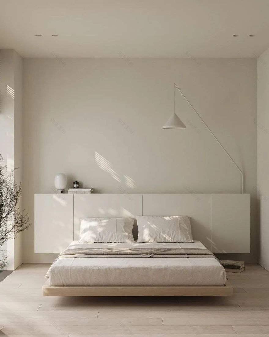 奶油色调的宁静家园丨Zeworkroom Studio-21